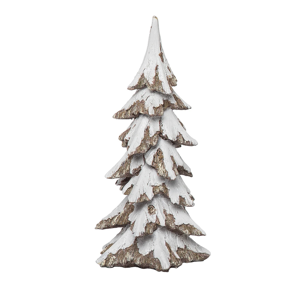 Resin Snowy Tree