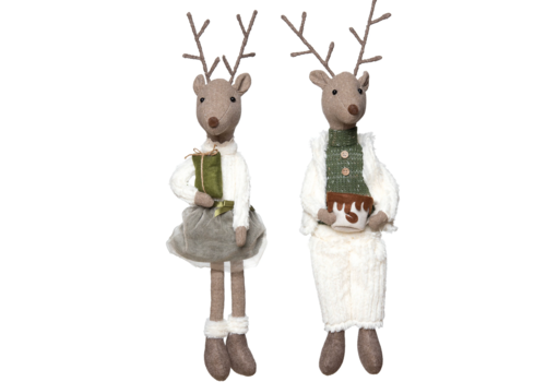 Plush Reindeer Sitter 