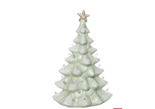  Ceramic Light up Coastal Christmas Tree 