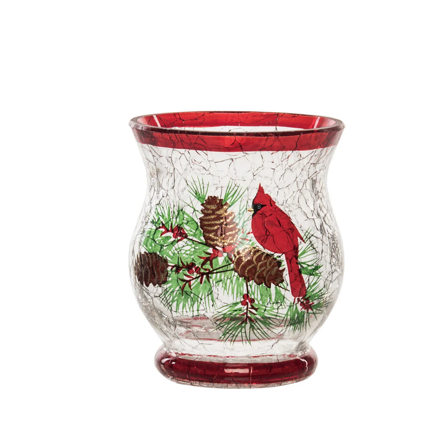 Glass Cardinal Hurricane