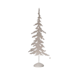 Metal Rustic Snowy Tree