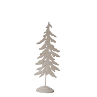 Metal Rustic Snowy Tree