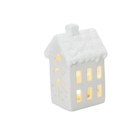 Ceramic Light Up Snowy House