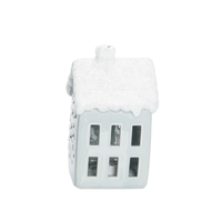 Ceramic Light Up Snowy House