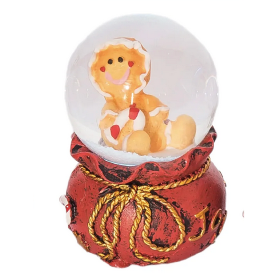 Mini Resin Light Up Snow Globe