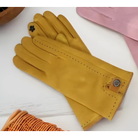 Microsuede Button Tab Gloves