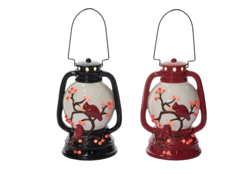  Light up Cardinal Lantern 