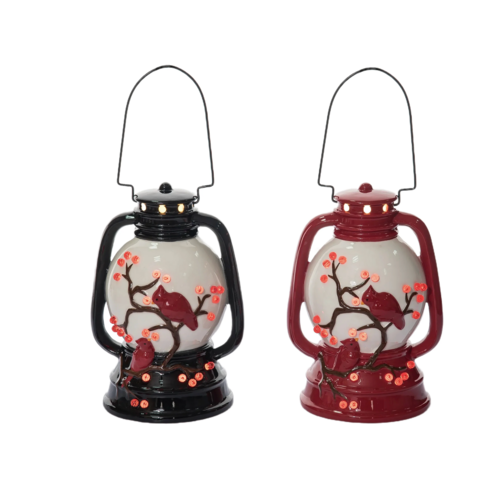  Light up Cardinal Lantern 