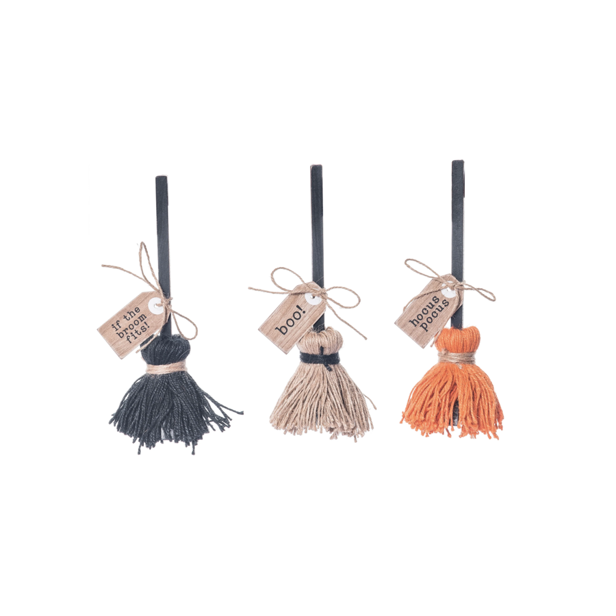 Spooky Broom Décor