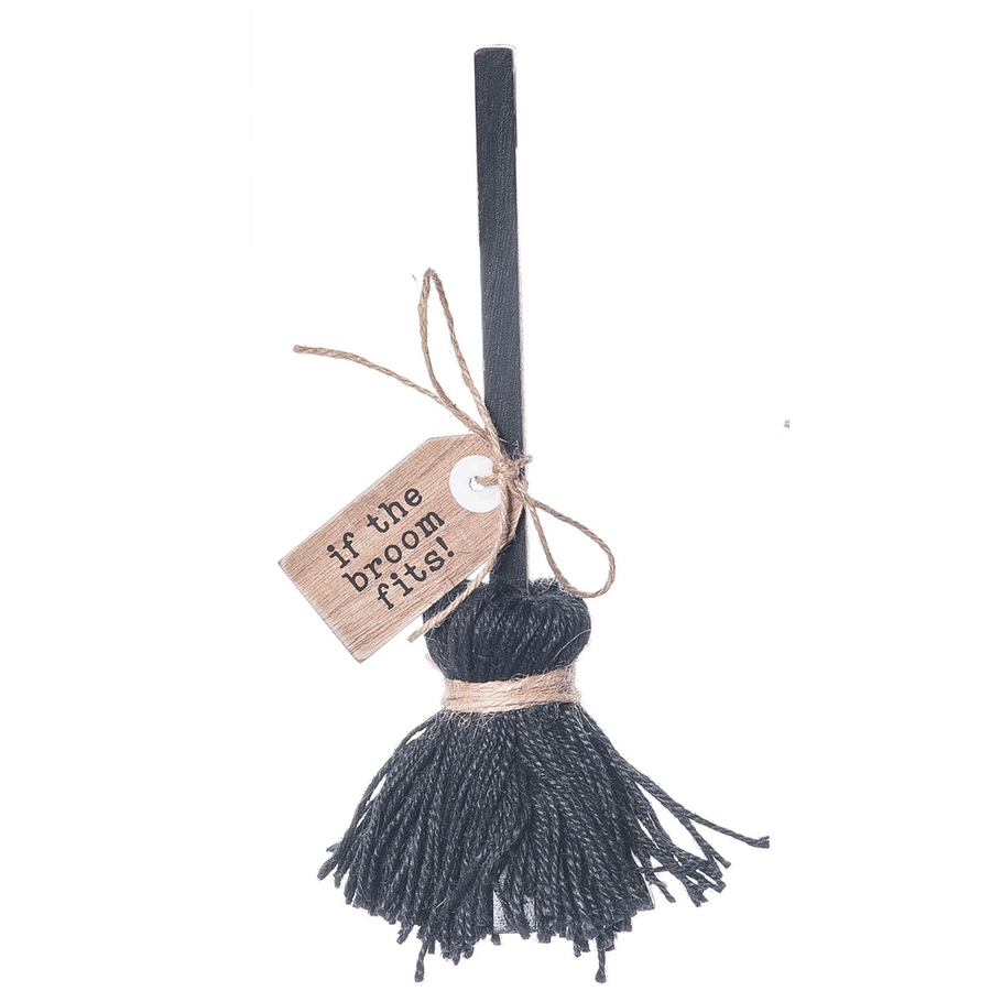 Spooky Broom Décor
