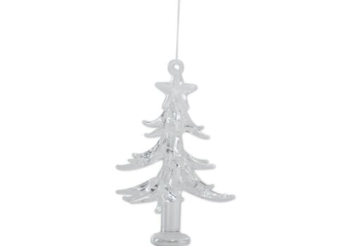  K & K Interiors Inc Glass Tree on Base Ornament 