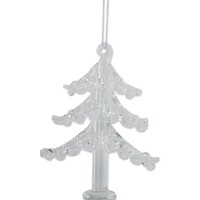 Glass Tree on Base Ornament