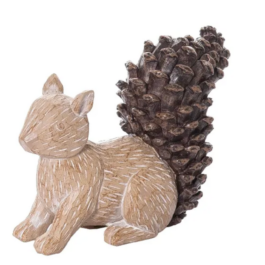 Resin Squirrel Figurine