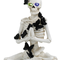 Light Up Yoga Skeleton