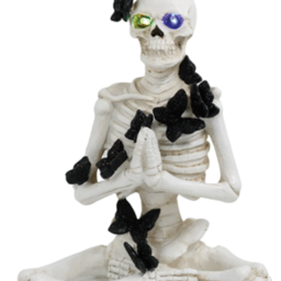 Light Up Yoga Skeleton