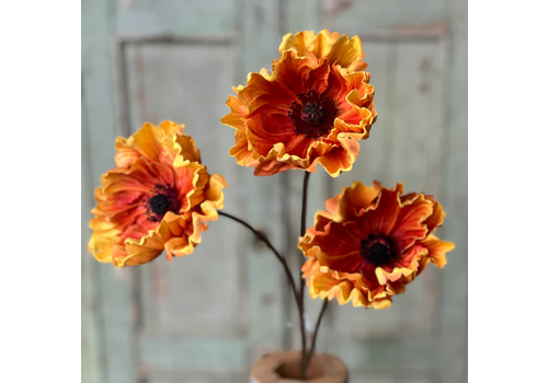  Pomelo Poppies 29" Flame 