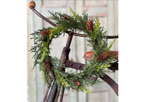  Prickly Pine Candle Ring Large 