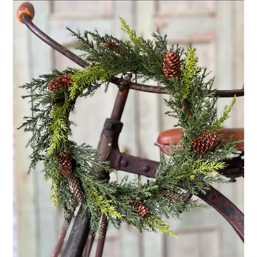 Prickly Pine Candle Ring Large