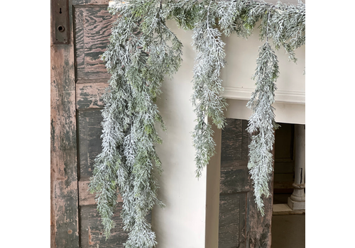  Fairisle Cedar Garland 93" 