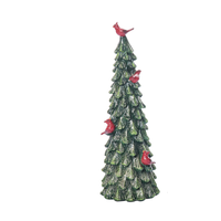 Glitter Cardinal Tree Decor