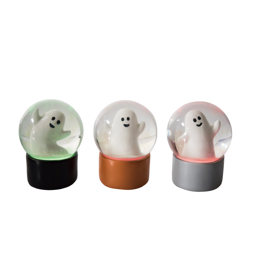 Ghost Light Up Globe