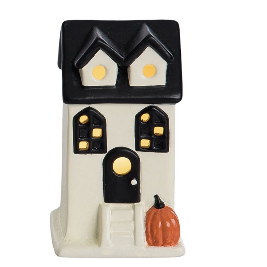 Light Up Halloween House