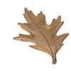 Metal Gold Leaf Decor