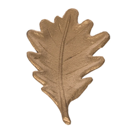 Metal Gold Leaf Decor