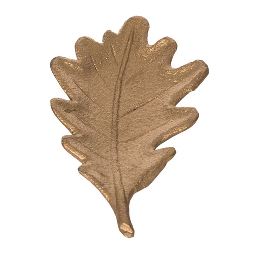 Metal Gold Leaf Decor