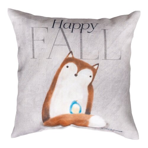  Happy Fall Square Pillow 