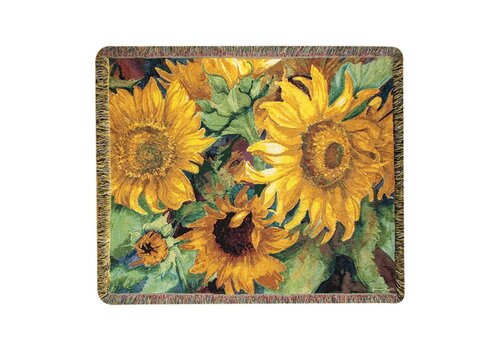 Sunny Faces Tapestry Throw 60" x 50"   Sunny Faces Tapestry Throw 60" x 50"