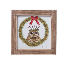 Holiday Owl Frame