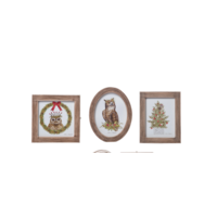Holiday Owl Frame