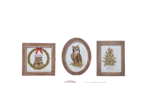  Holiday Owl Frame 
