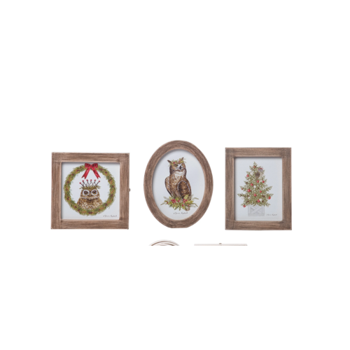  Holiday Owl Frame 