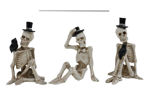  Mini Skeleton With Hat 