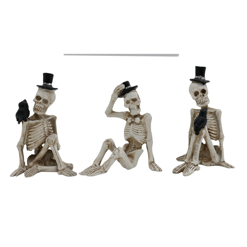  Mini Skeleton With Hat 