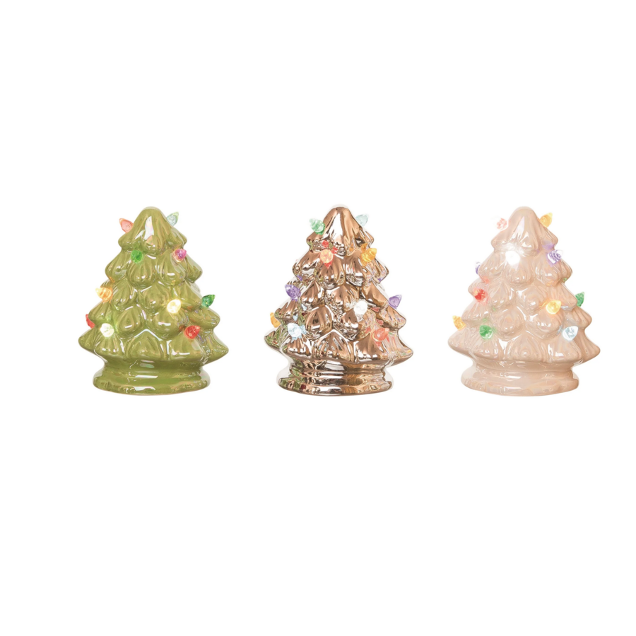 Ceramic Light Up Tree