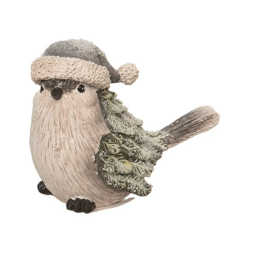 Snowbound Bird Figure