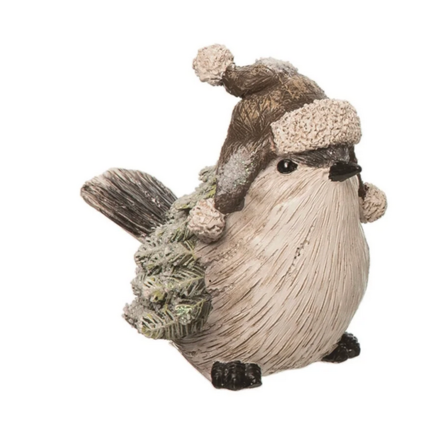 Snowbound Bird Figure