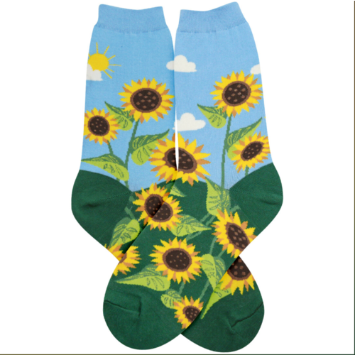  Foot Traffic Socks Sunflowers Women's Socks 