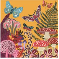 Autumn Forest Beverage Napkins