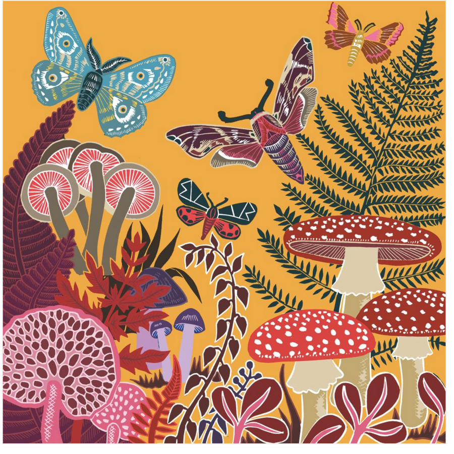 Autumn Forest Beverage Napkins