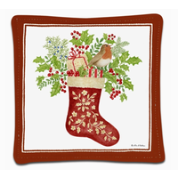 Spiced Mug Mat Holiday Stocking