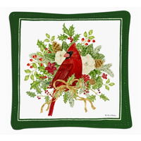 Spiced Mug Mat Winter Cardinal