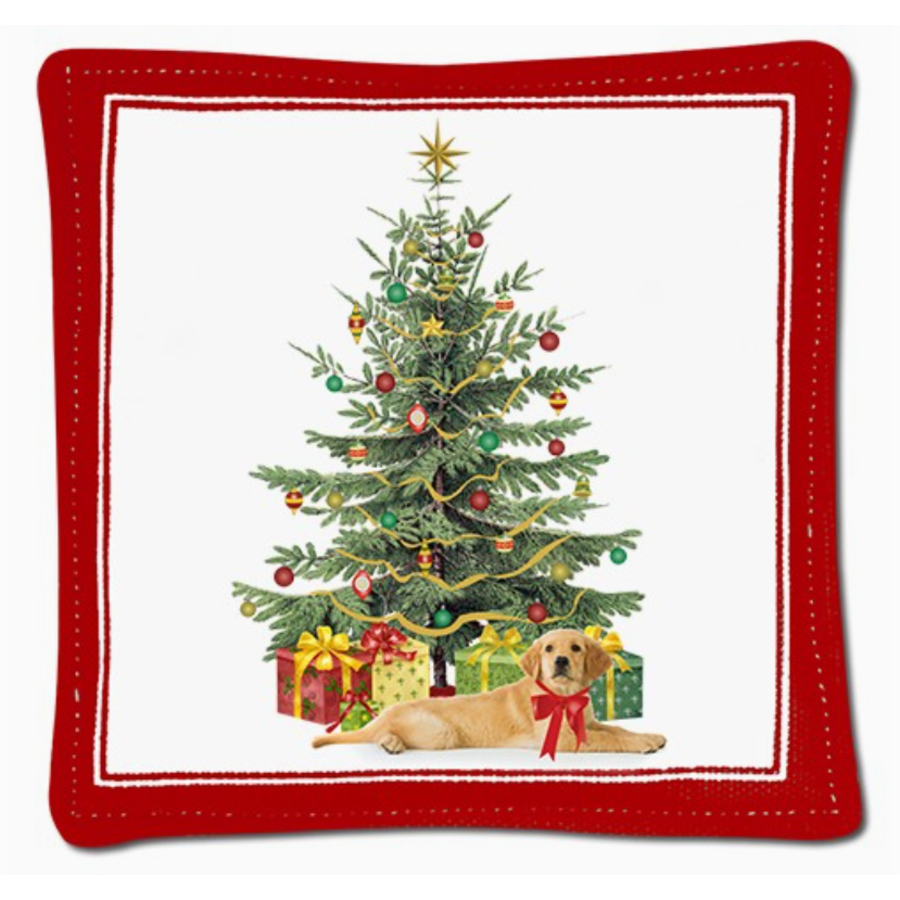 Spiced Mug Mat Golden Christmas