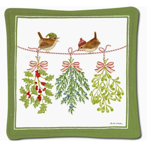  Alice's Cottage Spiced Mug Mat Winter Swag 