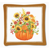 Alice's Cottage Spiced Mug Mat Pumpkin Bouquet