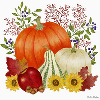 Flour Sack Towel Autumn