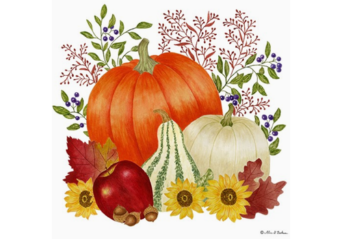 Alice's Cottage Flour Sack Towel Autumn 